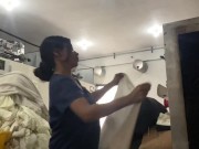 Compañera se deja Culiar en la Bodeguita 1/16