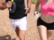 Redhead Hottie Amarna Miller Gets Covered In Cum After Fucking Her Boyfriend 11/16