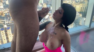 Fuck my throat Daddy! Sloppy and Rough Deepthroat ends with multiple Cums in my Mouth!