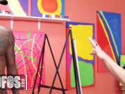 MOFOS - Curvaceous Blonde Vicky Vixen Desperately Needs Her Pussy Pounded And Her Mouth Fucked 3/16