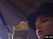 Watch this kinky Latina use a vibrator on her soaked pussy 2/16