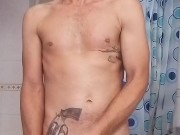 Raso il cazzo e sborro raccontandovi la chiavata della sera prima 12/16