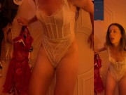 Day in the Life Vlog with Nadia Foxx! BTS filming and so much cumming! 15/16