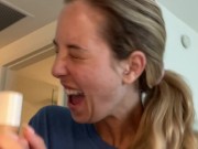 FUCK A FAN! Chat Room Moderator Gets Real Life Pornstar Experience 1/16