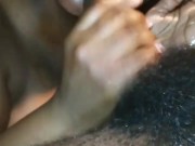 WOKE MY WET MOUTH FREAKY BABY UP IN THE MIDDLE OF THE NIGHT JUST SO SHE CAN SOAK DADDY FAT DICK!!!!! 9/16