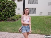 BANGBROS - Derek Savage Picks Up Hot Lucky Anne For A Survey But Ends Up Fucking Her In The Van 2/16