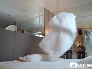 Do you like stroking your cock while I flaunt my sexy figure on camera? 1/16