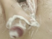 HANDJOB in BATHTUB with GERMAN DIRTY TALK makes me CUM😏 13/16