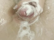 HANDJOB in BATHTUB with GERMAN DIRTY TALK makes me CUM😏 6/16