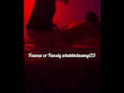 Real Lesbian Couple use Dildo During Doggy Style