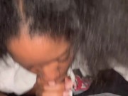 Quickie BlowJob from Babysitter while wifey away 11/16