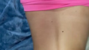 18 Year Old College Girl Goes PSYCHO in Doggystyle!