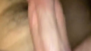 Big white dick cumming