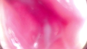 🎬 TRAILER: Camera Inside Real, Pink Vagina Records Massive Creampie (Cervix POV) 💝🎨