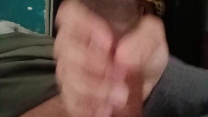 Jesus Squeezes his Enormous Dick