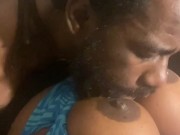 NASTY TITTY SUCKING WITH FREAKY TONGUE KISSING!!!!!!!! 7/16