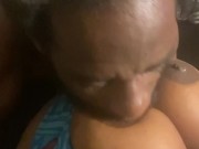 NASTY TITTY SUCKING WITH FREAKY TONGUE KISSING!!!!!!!! 8/16