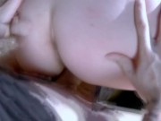 Busty and chubby young french babe Kimy Blue outdoor anal sex with Kevin White 8/16