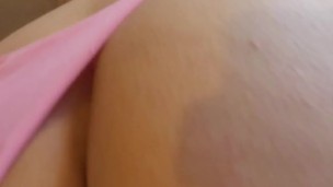 Slutty Beautiful Stepsister Riding My Dick in Swimsuit after Pool