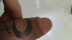 Peeing with a think hard bonner