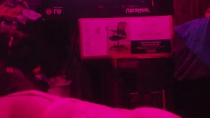 Trans girl gets fucked by sex Machine