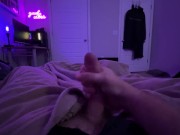 Your horny gamer bf can’t wait after his nap *ASMR MOANS* huge cumshot 6/16