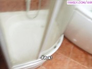 I caught my roommate in the bathroom filming a strange video. 2/16