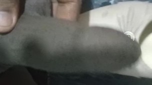 Spilling cum on grils shoe