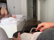 Wife Takes Condom Off and Gets Her Creampie 12/16