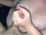 I'm Learning BLOCKING CUM. Second Try. Femdom Handjob and Ruined Orgarsm. 2/16