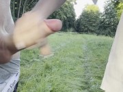 OUTDOOR HANDJOB but we got CAUGHT by strangers 😒😩 7/16