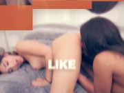 Hot Blonde Leaves Boyfriend for 2 Gigantic Dicks 1/16