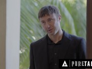 Horny Agent Flirts With Client's Wife 3/16