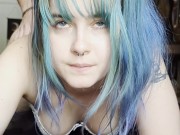 💙 BEAUTIFUL Blue Eyed Icygic Blowjob and Doggystyle 💙 12/16