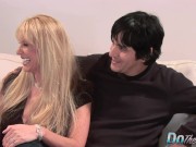 Sexy Old Wife Olivia Parrish Brought Husband to Watch 2/16