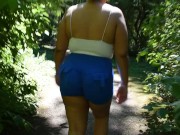 Flashing tits during hike almost caught 2/16