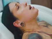 Lesbian Latex Glove Domination & Fisting - Miss Flora & Morea Black 14/16