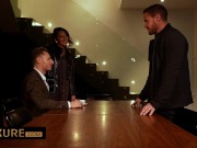 The naughty wife gets anal sex in front of the busband 3/16