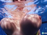 Big Boobie Lana Goes Skinny Dipping 11/16