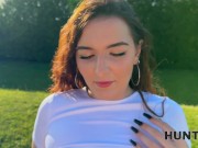 HUNT4K. Cuck Sees Pond Pound. Hot sex with Suzie Sparklez 7/16