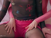 ULTRAFILMS Amazing models Bella Spark and Cherry Candle licking each other's pussy 1/16