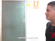 Hombre pedir mujer por correo, hombre follarla, hombre feliz 4/16