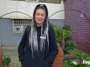 We surprise Chloe Funny at her FIRST CASTING: She won't forget this day! 2/16