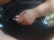 Extreme body deformation.Slim girl transform to pregnant! Belly inflation 3/16