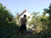 End of the day in the garden 2/16