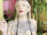 Blonde Milf with Big Natural Tits Veronica Rose Smokes 420 in a Micro Bikini with You smoking  joi 11/16