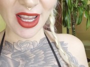 Blonde Milf with Big Natural Tits Veronica Rose Smokes 420 in a Micro Bikini with You smoking  joi 15/16