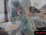 Teacher Paige Owens gets DP'd by two hung students 2/16