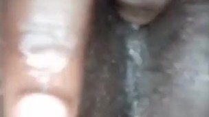 Tight asshole fingered then toyed close up