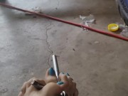 Love playing with power tools with my feet 11/16